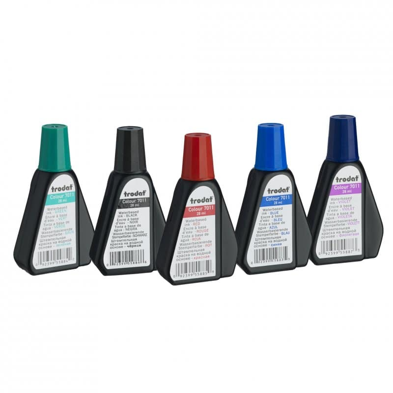 OFFICE MATE Ink For Stamp Pad 20ml - Blue