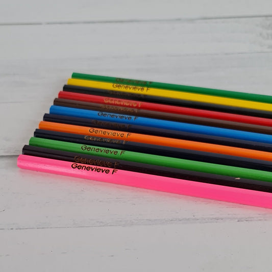 Personalised Colouring Pencils