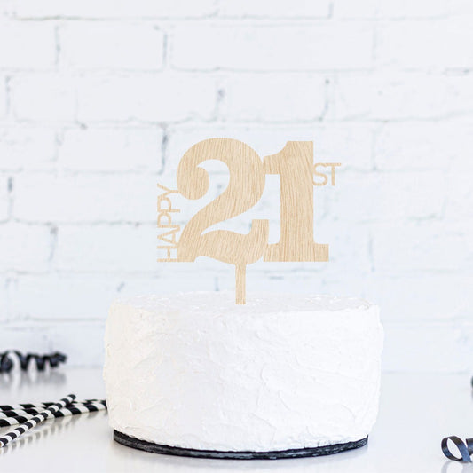 21st Birthday Cake Topper (7)