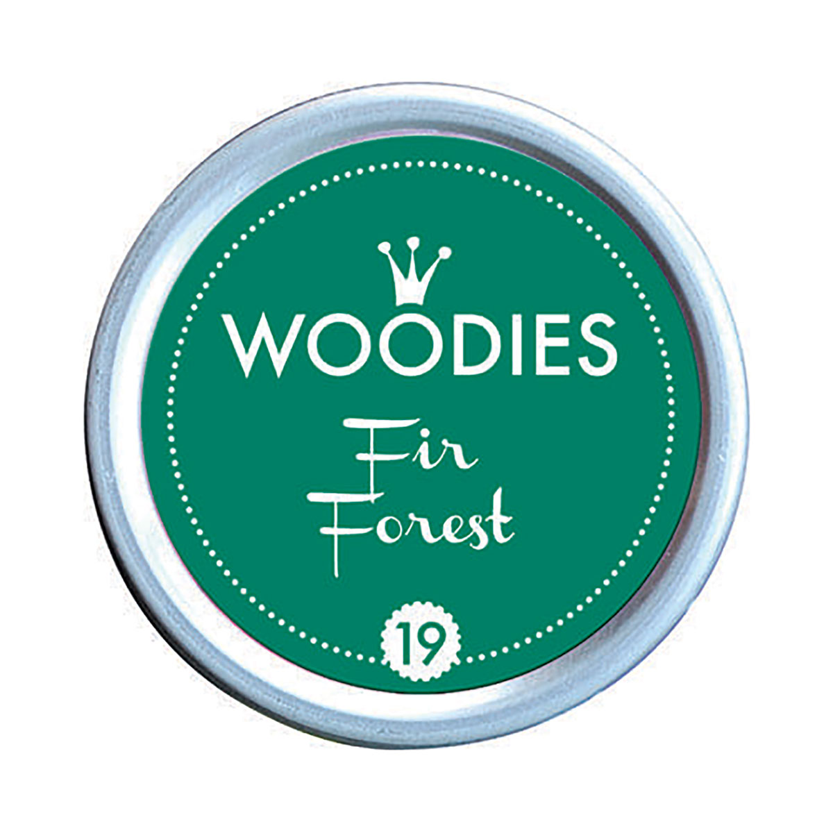Colop Woodies Stamp Pad 38mm - Fir Forest