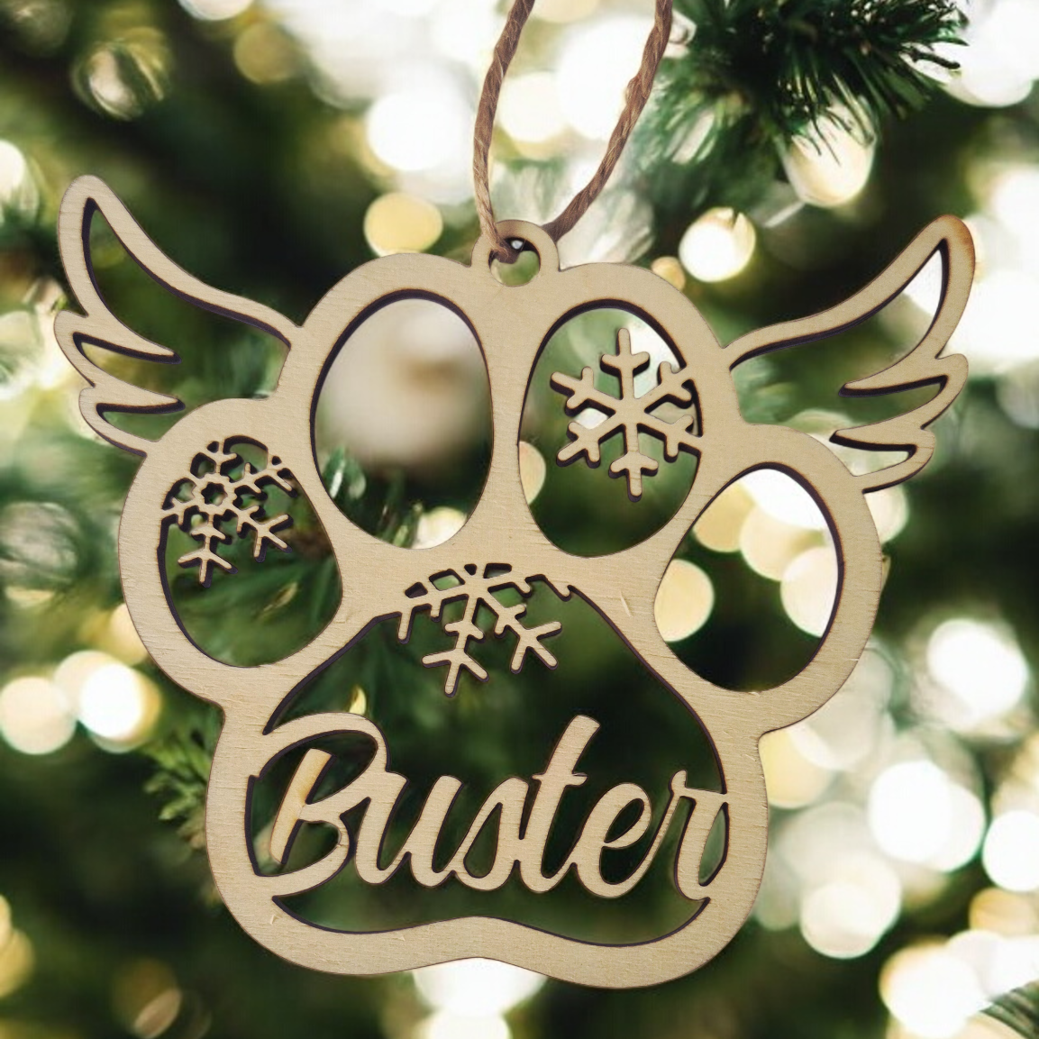 Angel Pet Christmas Ornament