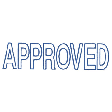 Dixon Approved in blue outline