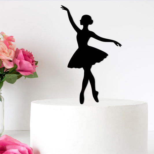 Ballet Dancer Cake Topper