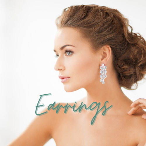 Woman Wearing Earrings