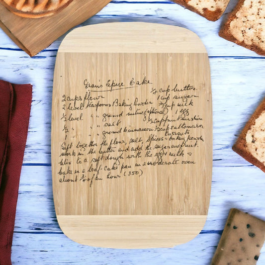 Engraved Recipe Board