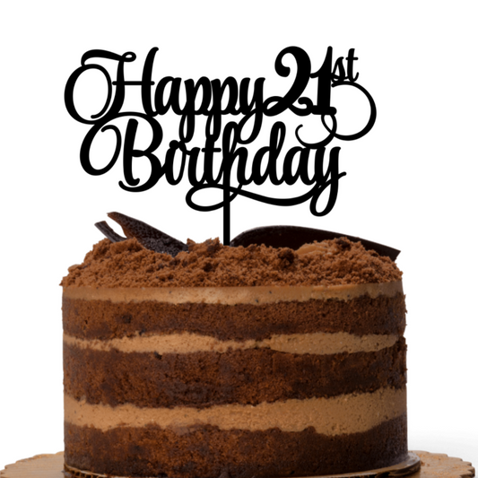 21st Birthday Cake Topper (3)