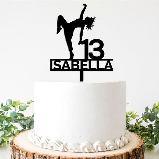 Hip Hop Cake Topper (1) Three styles to choose from