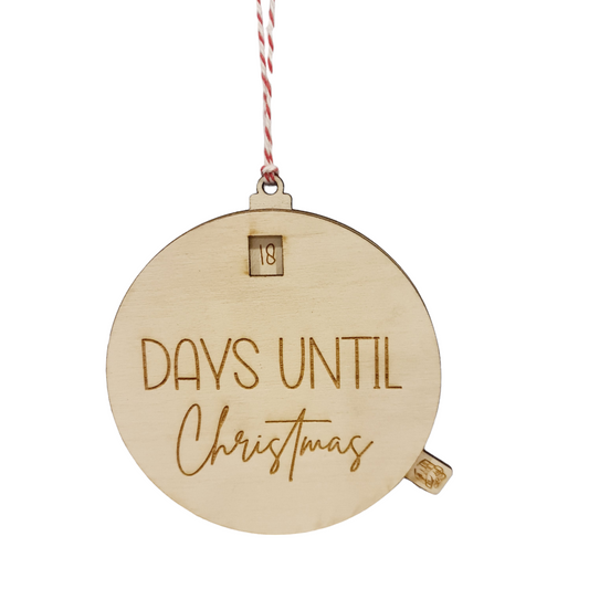 Days Until Christmas Bauble (interactive)