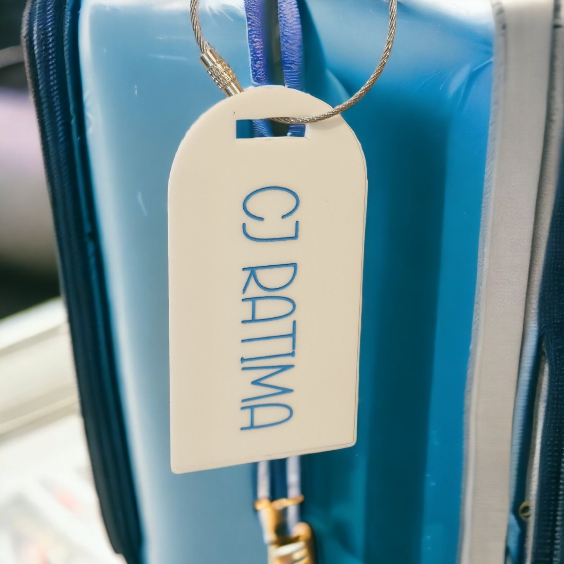 Personalised Acrylic Luggage Tag