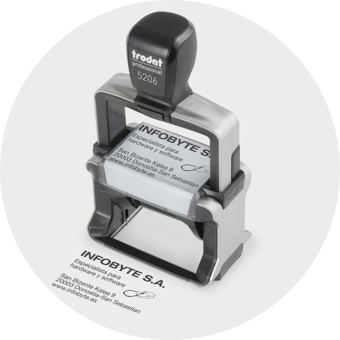 Professional Steel Core Self Inking Rubber Stamps of all sizes