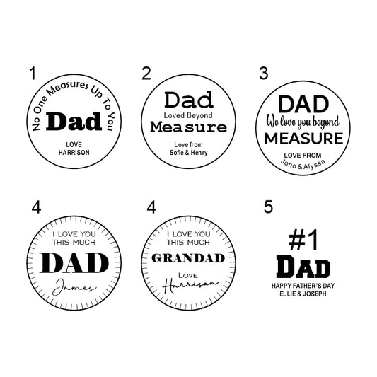 Personalised Tape Measure (Style 1)