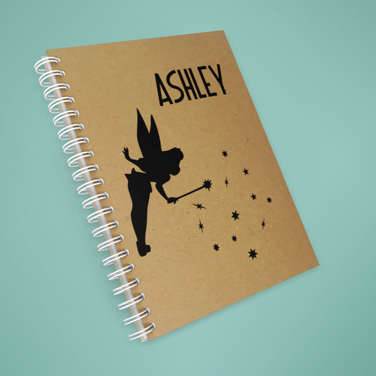 Personalised Tinkerbell Notebook