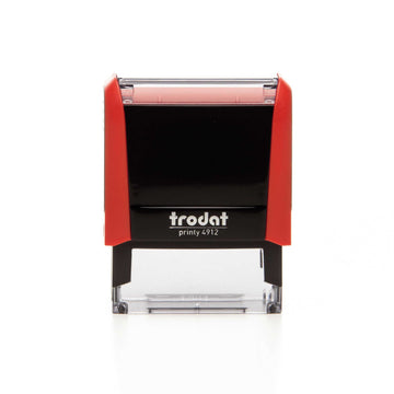 Trodat 4912 Self Inking Stamp in Red