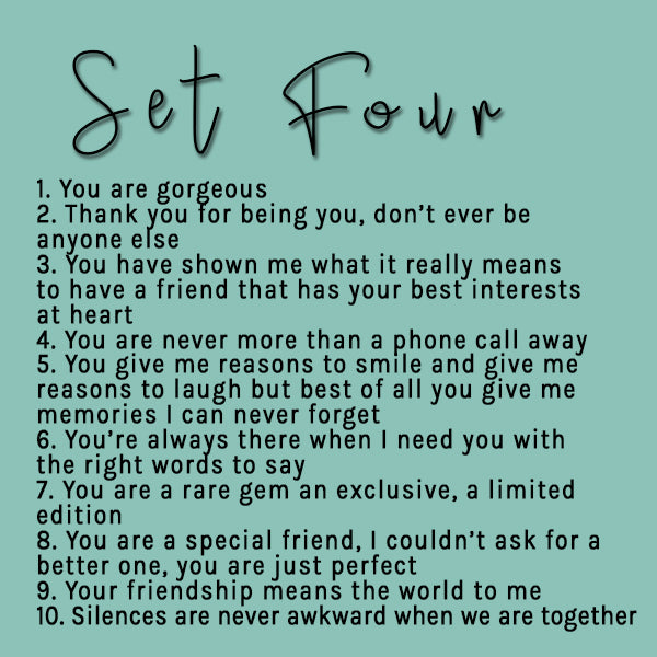Friendship Tokens